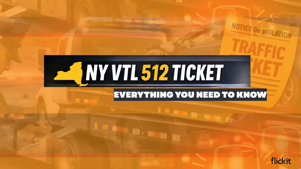NY VLT 512 Ticket