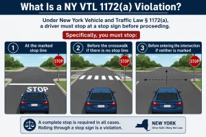 NY VTL 1172(a) Explained