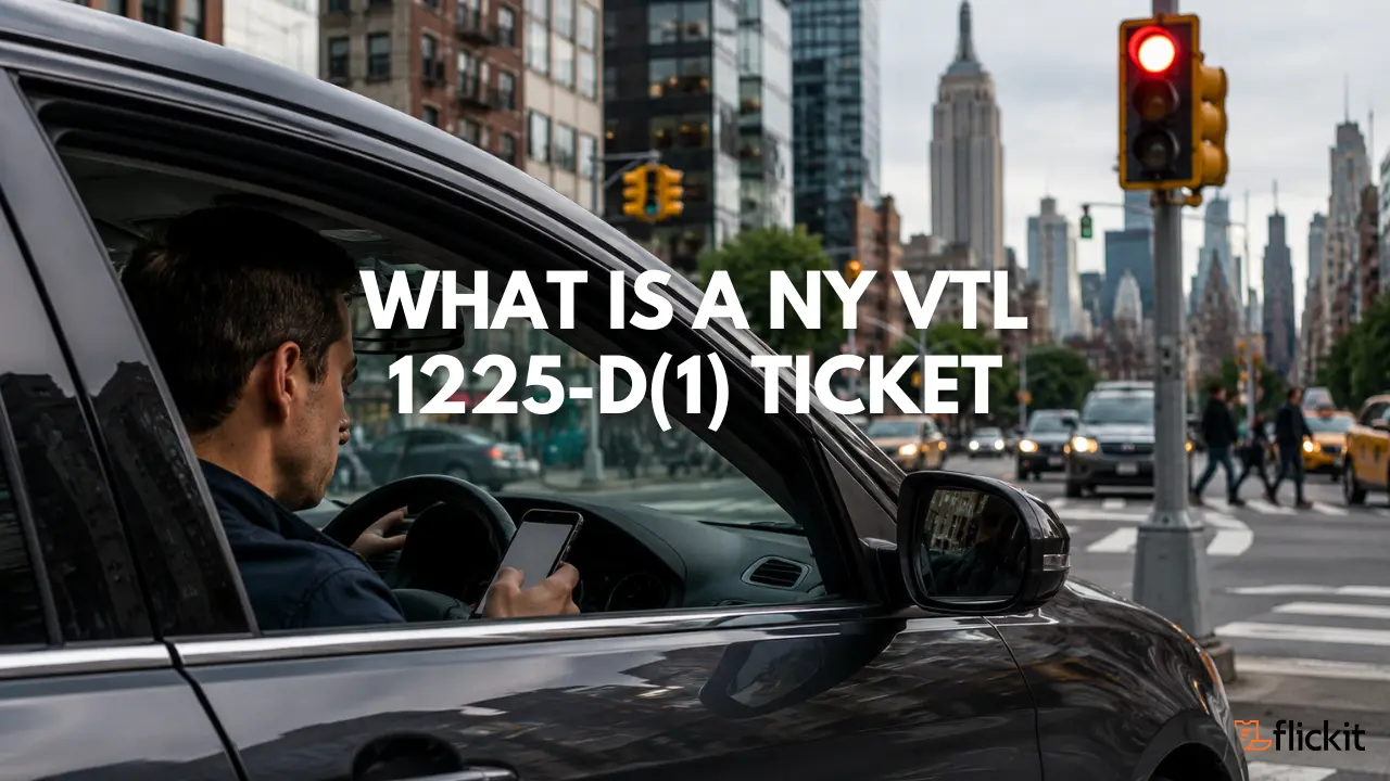 NY VTL 1225-D(1) Ticket Explained